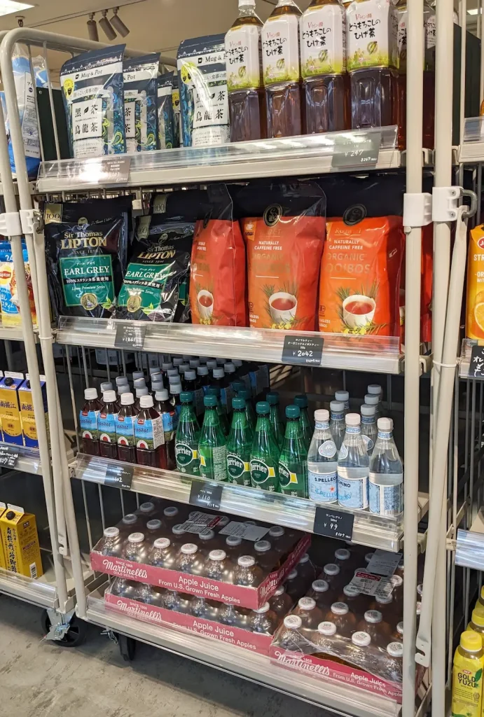 吉祥寺のコストコ再販店STOCKMART（ストックマートドリンクの品揃え